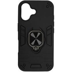 Изображение товара Накладка  DF Armor Case для Apple iPhone 16 черный