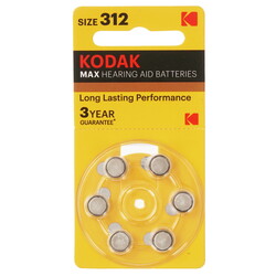 Изображение товара Батарейка Kodak MAX PR41 (ZA312/DA312/AC312/312A/312)