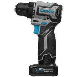 Изображение товара Дрель-шуруповерт DEKO Loner 20V ONE