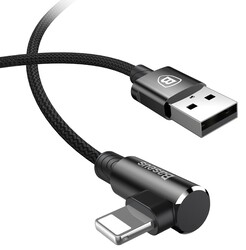 Изображение товара Кабель круглый Baseus Lightning 8-pin - USB 2.0 Type-A черный 2 м