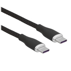 Изображение товара Кабель круглый VOLTME USB Type-C - USB Type-C черный 1.2 м