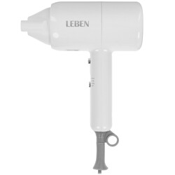 Изображение товара Фен LEBEN 259-213 белый/серый