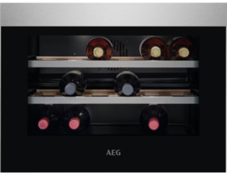 Изображение товара Винный шкаф AEG KWK884520M серебристый, черный