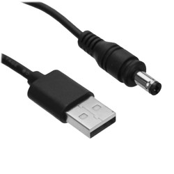 Изображение товара Кабель Telecom DC 2.1х5.5 мм - USB Type-A черный 1.8 м