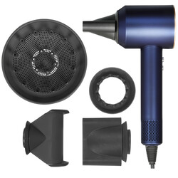 Изображение товара Фен SenCiciMen Super hair dryer HD-08 синий/золотистый