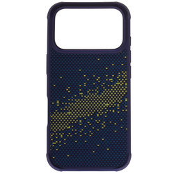Изображение товара Накладка  Pitaka Aramid ProGuard Case для Apple iPhone 17 Pro голубой/желтый, синий