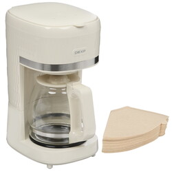 Изображение товара Кофеварка капельная DEXP DCM-1100 белый