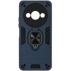 Изображение товара Накладка  DF Armor Case для POCO C61/ Xiaomi Redmi A3/ A3x синий/черный