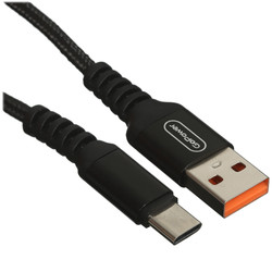 Изображение товара Кабель GoPower USB Type-C - USB Type-A черный 1 м