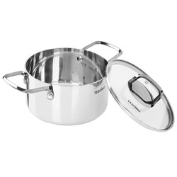 Изображение товара Кастрюля Tesoro Asti КС624 2.4 л 18 см серебристый