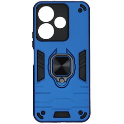 Изображение товара Накладка  DF Armor Case для POCO M6/ Xiaomi Redmi 13 синий/черный