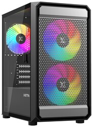 Изображение товара Корпус XASTRA A303M 3ARGB [A303M-2FC14A-1FC12A-D] черный