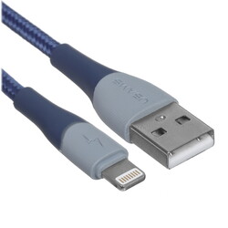 Изображение товара Кабель круглый USAMS Lightning 8-pin - USB 2.0 Type-A синий 1.2 м