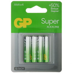 Изображение товара Батарейка GP Super AAA (LR03/FR03)