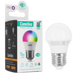 Изображение товара Умная светодиодная лампа Camelion 14501 RGB