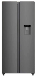 Изображение товара Холодильник с морозильником   Hyundai CS4086F серый