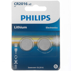 Изображение товара Батарейка Philips CR2016P2/51 CR2016