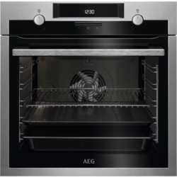 Изображение товара Электрический духовой шкаф AEG BCE451351M серебристый