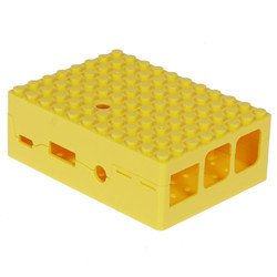Изображение товара Корпус для микрокомпьютера ACD Building Block [RA185] желтый