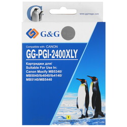 Изображение товара Картридж G&G GG-PGI-2400XLY желтый
