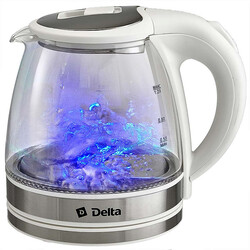 Изображение товара Электрочайник DELTA DL-1121 белый