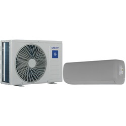 Изображение товара Кондиционер настенный сплит-система DEXP AC-KMD12INV серый