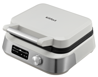 Изображение товара Вафельница Kitfort КТ-4693 серебристый