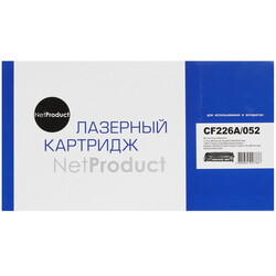 Изображение товара Картридж лазерный NetProduct N-CF226A/CRG-052 черный, с чипом
