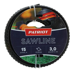 Изображение товара Леска для триммеров Patriot Sawline 805403311