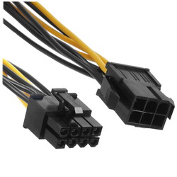 Изображение товара Переходник для питания Cablexpert CC-PSU-68-20CM