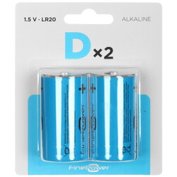 Изображение товара Батарейка FinePower D (LR20/R20/ER34615)
