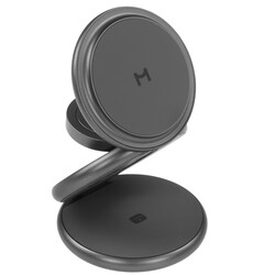 Изображение товара Беспроводное зарядное устройство Magssory Signature Disc Pro серый
