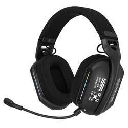 Изображение товара Беспроводные/проводные наушники Onikuma GT808  черный 2024