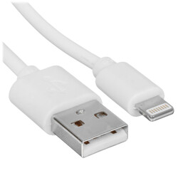 Изображение товара Кабель круглый Aceline Lightning 8-pin - USB 2.0 Type-A белый 2 м