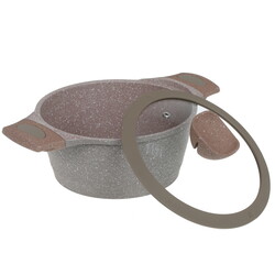 Изображение товара Кастрюля OneTwo Jasper O3SC019 2.4 л 20 см коричневый