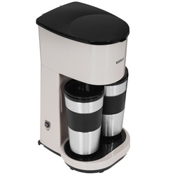 Изображение товара Кофеварка капельная Kitfort КТ-7303 бежевый