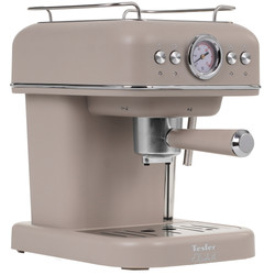 Изображение товара Кофеварка рожковая Tesler ECM-245 SAND GREY серый