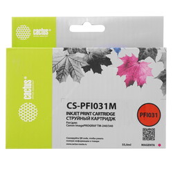 Изображение товара Картридж Cactus CS-PFI031M PFI-031M пурпурный