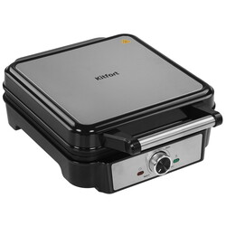 Изображение товара Вафельница Kitfort КТ-5607 серебристый