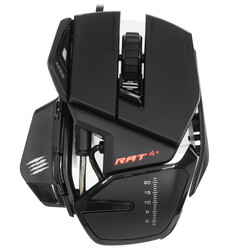 Изображение товара Мышь проводная Mad Catz R.A.T. 4+ [MR03MCINBL000-0] черный