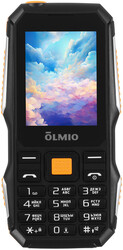 Изображение товара Сотовый телефон Olmio X03 черный/оранжевый