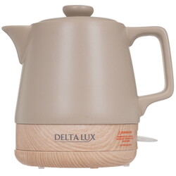 Изображение товара Электрочайник DELTA LUX DE-1013 бежевый