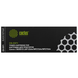 Изображение товара Картридж лазерный Cactus CS-C071 черный, с чипом