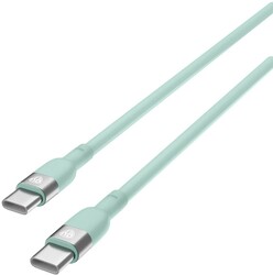 Изображение товара Кабель круглый BY USB Type-C - USB Type-C зеленый 1 м