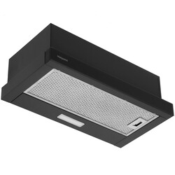 Изображение товара Вытяжка телескопическая Hotpoint HPTF 63R BLG черный/черный