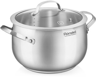 Изображение товара Кастрюля Rondell Calypso RDS-1672 5.8 л 22 см серебристый