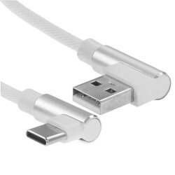 Изображение товара Кабель круглый Perfeo USB Type-C - USB 2.0 Type-A белый 1 м
