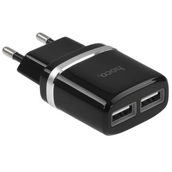 Изображение товара Сетевое зарядное устройство Hoco C12 Smart черный