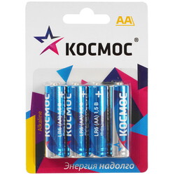 Изображение товара Батарейка КОСМОС KOCLR64BL_classic AA (LR6/ER14505/FR6/R6P)