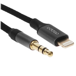 Изображение товара Кабель   Deppa Lightning - jack 3.5 мм черный